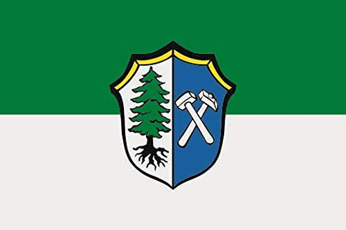 U24 Aufkleber Maxhütte-Haidhof Flagge Fahne 8 x 5 cm Autoaufkleber Sticker