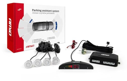 AMiO 01564 Einparkhilfe mit Sensor Hinten grau
