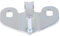 Yctze pour attache de porte arrière inférieur ducato pour serrure fiat ducato Loquet de Porte Inférieur 2006-2014 Gamme Métal Argent Loquet de Porte Inférieur Arrière Gâche Clavier Inférieur 84 * 4
