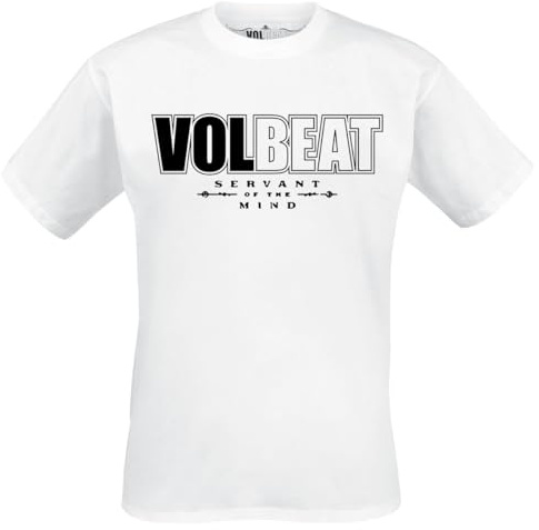 Volbeat Servant of The Mind Logo Männer T-Shirt weiß