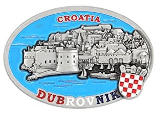 3D City Metal Fridge Magnets Country Holiday Souvenir London Paris NewYork Berlin Dubai Amsterdam Rome Prague Milan Barcelona Venice (Dubrovnik)
