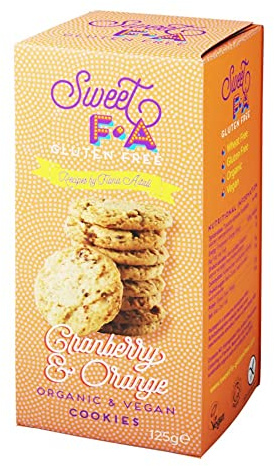 Organic Cranberry & Orange Cookies