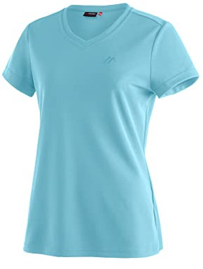 Maier Sports Damen T-Shirt Trudy, einfarbiges Kurzarm Piqué-Shirt