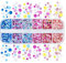 Runde Glitzer Sparkly Konfetti Epoxidharz Formen Füllstoffe Nagel Pailletten Glitzer Nail Art Decor Runde Harz Füllmaterialien