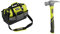 RYOBI RSSSTB1 Small Tool Bag & RH16FSS 16oz Framing Hammer,Green, Black