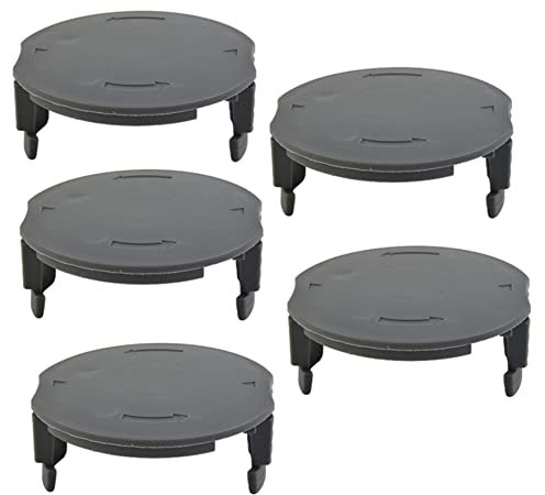 ​Rasentrimmer-Spulenabdeckungs-Set, für Bosch-Rasentrimmer-Spulenabdeckung, EasyGrassCut 18-230/18-26/18-260/23/26 Elektro-Rasentrimmer, 5 Stück