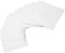 100 Pack CD DVD Sleeves, Thick Reusable Dustproof Envelopes with Clear Window for 8cm Disc