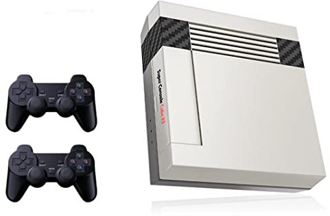 KINMRIS Super Console Cube X3 256G mit 70.000 Spielen Zwei kabellosen Controller, Retro Videospielkonsole 4K/8K HD TV Box Game Player Dual WiFi,Xmas Gifts