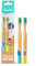 happybrush Bambuszahnbürste Sesamstraße, 2-er Pack