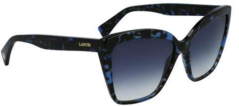 Lanvin Unisex LNV617S Sunglasses, 425 Blue Havana, 59