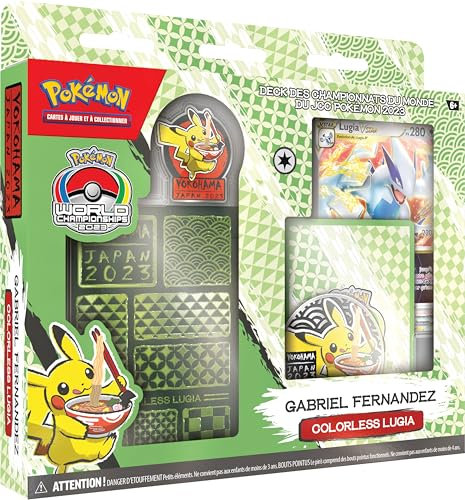 Pokémon Deck de Campeonatos, Color Gabriel fernández, 17.8 cm x 18.7 cm x 0.1 cm (290-55751)