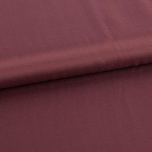 Viskose Stoff Futterstoff Neva Viscon M.Ware uni dunkel rot 1,40m Br.