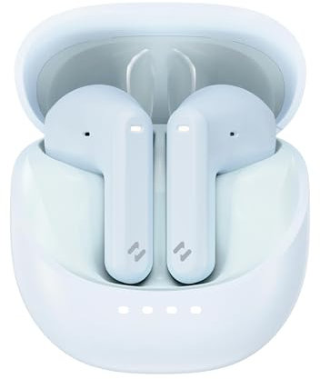 Havit TWS Mini Size Wireless Earbuds with Stereo Sound, Smart Touch Control, Lightweight Design, 2 Mic ENC for Sports & Travel, Type-C Charging, Android, iOS (Blue)