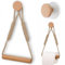 LSRVNM 2er Set Toilettenpapierhalter Ohne Bohren, Selbstklebende WC Papier Halterung, Klorollenhalter Wandhalterung mit Seil für Küche, Badzimmer, Toilette