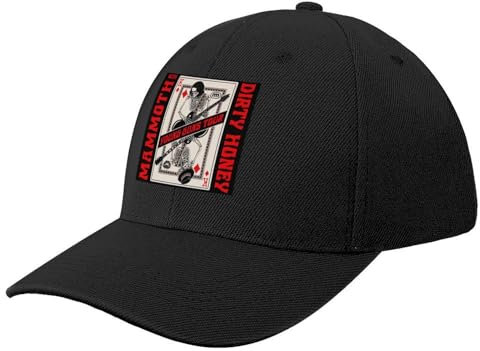 ROBEIUO Baseballkappe Basecap Mammoth WVH Baseball Cap Sonnenschutz Solarhut Hut Mann Für Die Sonne Luxus Cap Sonnenhut Für Kinder Sonnenhüte Für Frauen Männer