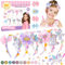 Einhorn Geschenke für Mädchen 5 6 7 8 Jahre: Spielzeug Bastelset Kinder ab 6-8-10-7 Jahre Haarreifen Mädchen Diamond Painting Kinder Basteln Geburtstag Geschenk Mädchen 5 6 7 8 9 10 Jahre Weihnachten