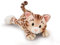 NICI Kuscheltier Katze Bengal 20cm - braun - Weiches Plüschtier – niedliches Stofftier zum Kuscheln & Spielen – tolle Geschenkidee für Kinder & Erwachsene - 62191, Bengalkatze
