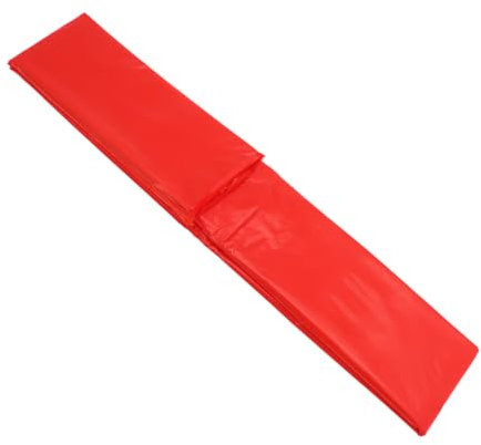 Mipcase Giardino di Pacciame Copertura di Ricambio per Pacciamatura Film Fornitura di Terreni Coltivati di Copertura del Raccolto Piante Fitosanitario Copertura del Suolo Rosso