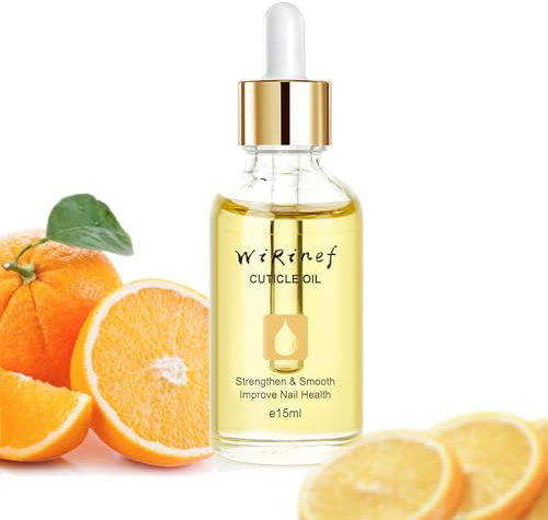 Vitamin E & B Nail Cuticle Oil - Jojoba Formula for Soothing Moisturization, and of Dry, Rough Nails - Includes Dropper for Easy Application - 15ml