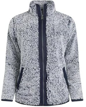 Weird Fish Clove Cosy Full Zip Fleece Navy Size 22. (Jumper/Sweater/Fleece)