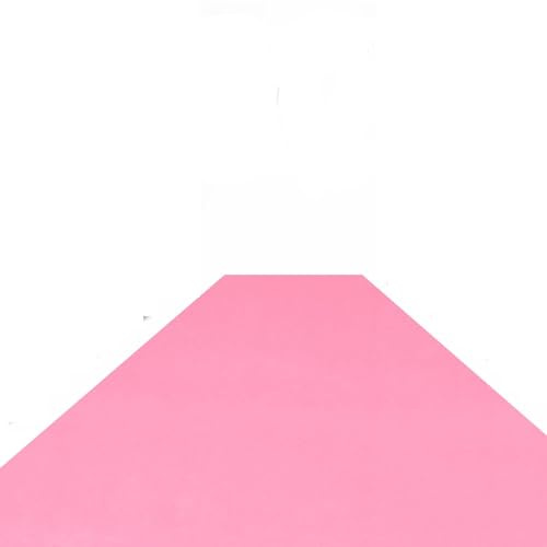 GSXLZ GangläUfer for Hochzeiten Hochzeits-Gehweg-Teppich Anti-Rutsch-Hochzeit Multi Color Teppich Zeremonie Party Bühnenteppich Hochzeitsteppich(Pink,12m,1m)