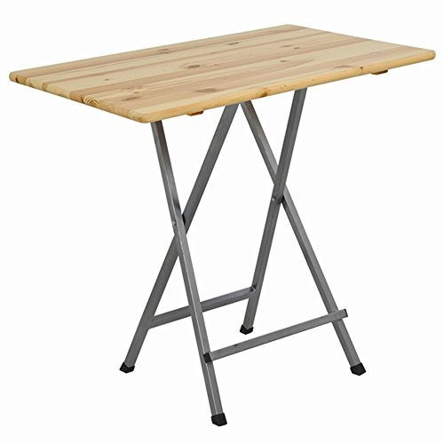 Fun Star 747218 Stehtisch 120 x 80 cm Stahl kiefernholzplatte