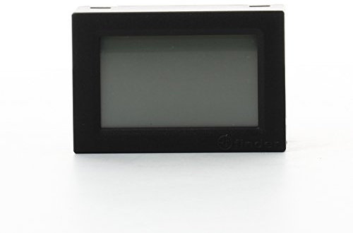 Finder Serie 1 C Orologio Termostato Tactil Woechentliche Chiusura A Incastro Nero