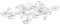 Vintageparts klare Glasschliffperlen als Tropfen mit Holo Effekt 13 mm 10 Stück DIY-Schmuck zum Schmuck selber machen