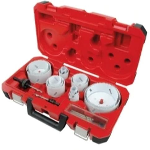 Milwaukee 49-22-4105 Master Electricians Ice Hardened Hole Saw Kit 19 Piece