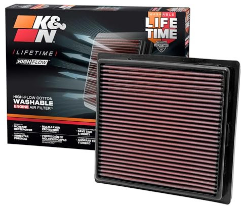 K&N 33-2457 Filtro de Aire Coche