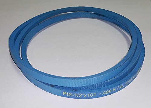 1/5,1 x 256,5 cm Pix Kevlar mit Gürtel, Verwendung für Handwerker Poulan Husqvarna 429636, 197253... auch John Deere m84136, m87323