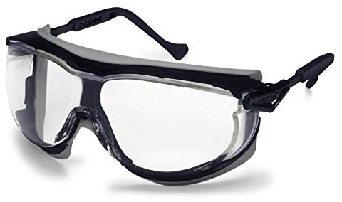 Uvex skyguard NT 9175160 Schutzbrille inkl. UV-Schutz Blau, Grau 166, DIN EN 170, Multicolor, Einheitsgröße