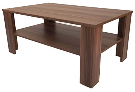 Möbel SD Couchtisch(Bea) Nussbaum/Walnuss(Nachbildung) Dekor.