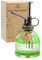 OFFIDIX Grün Glas-Bewsserungs-Spray-Flasche, 6,5 Tall Vintage Style Spritzer mit Bronze-Kunststoff-Top-Pumpe One Hand Spritzflasche
