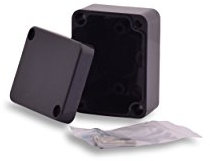 BOXEXPERT Kunststoff-Gehäuse Serie Elbe 65x50x35mm IP 65 grau RAL7015 Schaltschrank Verteilerkasten