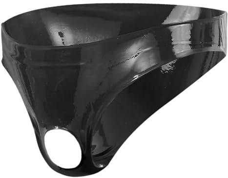 The Latex Collection Herren 29103301151 Tanga, Schwarz (Nero 001), S-L EU