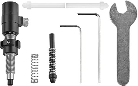 ZSHJG Archery Cushion Plunger Screw-on Arrow Rest Aluminum Archery Cushion Archery Button Plunger Used on Recurve Bow (black)