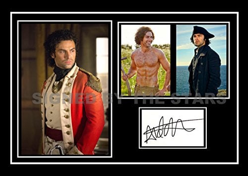 STUNNING QUALITY POLDARK AIDEN TURNER SIGNED/AUTOGRAPHED PHOTO