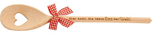 Spruchreif · Cucchiaio da cucina in legno con cuore · Cucchiaio da cucina con incisione · Cucchiaio in legno · Utensile da cucina · Regali per la nonna · Regali per la mamma