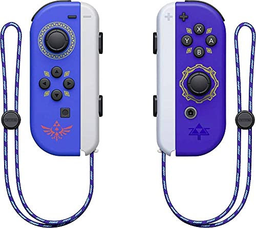 Nintendo Joy-Con (The Legend of Zelda: Skyward Sword HD) Bleu, Violet Bluetooth Manette de jeu Analogique/Numérique Switch