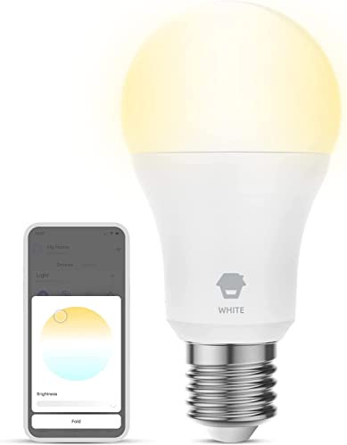 Chuango A609W - Smart Wifi Glühbirne White - Intelligente, energieeffiziente Glühbirne, Alexa, Google, Siri, 10 W, 220-240 V, E27-Fassung