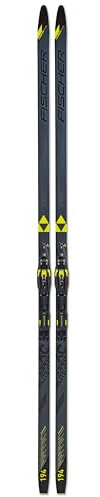 Fischer Damen, Herren Langlaufski Klassik Superlite Crown EF Set + Corntol Step schwarz 179