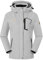 donhobo Damen Softshelljacke Winddicht Wasserabweisende Outdoorjacke Winter Warme Gefüttert Skijacke Wanderjacke mit Kapuze (Hellgrau, XS)