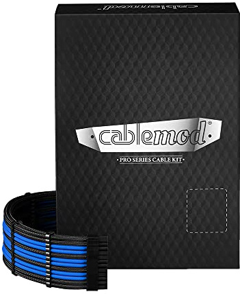 CableMod PRO ModMesh RT 12VHPWR Dual Cable Kit für ASUS/Seasonic/Phanteks - schwarz/blau