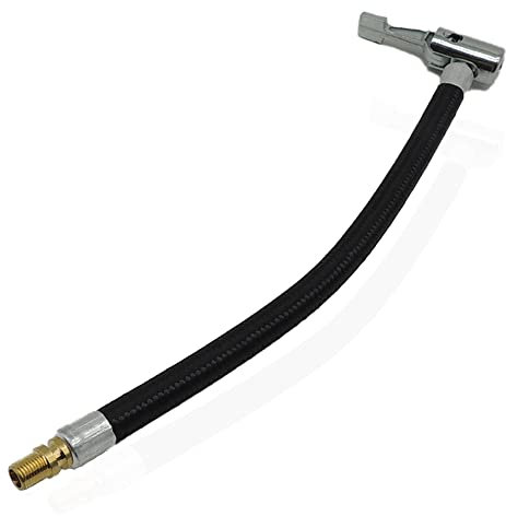 HISports 23.5cm Reifenfüllschlauch Auto Reifenfüller Ventilverlängerung Schlauch Tire Kompressor Schlauch Reifenfüller schlauchadapter für Motorrad Fahrrad Auto Tire Kompressor Schlauch Tool