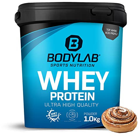 Bodylab24 Whey Protein Pulver, Zimtschnecke, 1kg