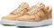 Scarpe da ginnastica Nike Air Force 1 Premium da donna, Tan White, 38 EU