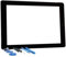Smatano Apple iPad 3 Digitizer Glas Touchscreen Display mit Homebutton schwarz