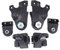 Scheinwerfer Reparatursatz Halter Frontscheinwerfer Halterung Scheinwerferhalterung Scheinwerferhalter Hauptscheinwerfer Clips Ösen mit Schraube vorne links rechts für C Klasse W205 S205 C205 Coupe