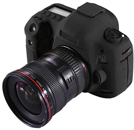 for Canon EOS 5D Mark III / 5D3 Camera Case,Silicone Rubber Camera Housing Protective Cover Case for Canon EOS 5D Mark III / 5D3,Black